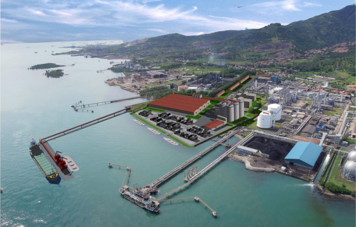 印尼海螺孔雀港項目440萬ta水泥廠（海域、陸域）勘測